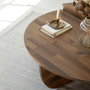 Hanah Home Podium Wood - Walnut Juego de mesa de centro